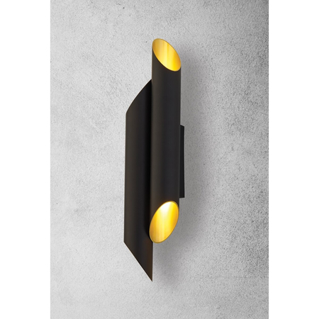 Milagro Kinkiet LIBRA 4xE14 MZ5008 CZARNY / ZŁOTY