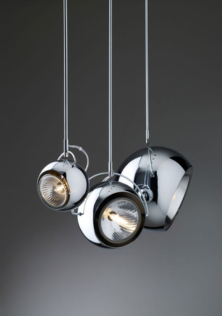 Lampa wisząca Fabbian D57A0915 Beluga Steel D200 Ø20cm Cromato