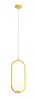 Lampa wisząca RIVA MUSTARD Aldex 1086G14 żółty