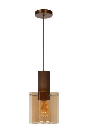 Lampa wisząca Lucide TOLEDO 74405/01/62 biały/miedziany
