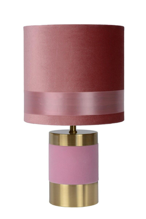 Lampa stołowa Lucide EXTRAVAGANZA FRIZZLE 10500/81/66 różowy