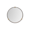 Lustro Zuma Line D2532 LUSTRO LED 60 CM CZARNE/BLACK