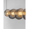 Lampa wisząca Luces Exclusivas TANVERA LE45209 szary i odcienie szarości