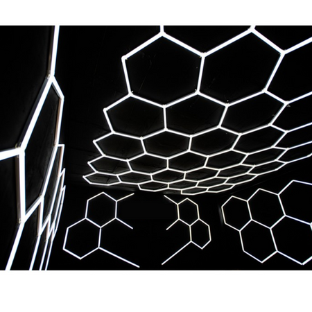 Modułowy system oświetleniowy autogamma HEXAGON LED 297 x 206 cm 6000K PC