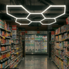 Lampa LED Hexagon Blaupunkt 216W geometryczny panel sufitowy led 4000K CRI90 w kształcie plasta miodu