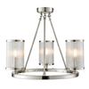 Lampa sufitowa Endon Lighting Easton 76261 nikiel
