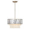 Półplafon / Lampa wisząca Reverie - 4 źródła światła Quintiesse QN-REVERIE-4P-CPG