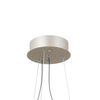 Lampa wisząca Italux Horna PND-34386-1-CH-CL Szampański