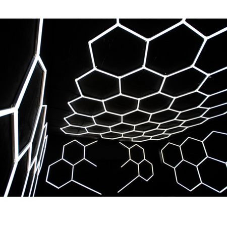 Modułowy system oświetleniowy autogamma HEXAGON LED 243 x 483 cm 3500K PC