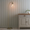 Endon Lighting Lampa podłogowa 77860 mosiądz