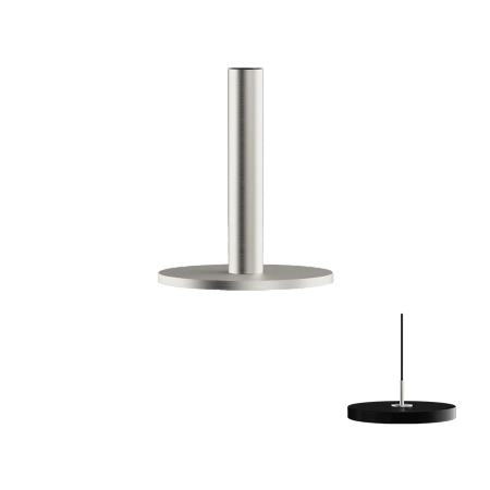 Stalowy element Asteria Medium srebrny