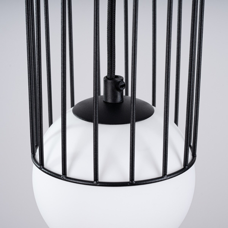 Sollux Lighting Lampa wisząca BRINA 1 czarna SL.1332
