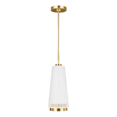Lampa wisząca Elstead Lighting Carter biały FE-CARTER-P-A-MW