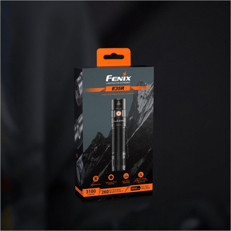 Latarka ręczna Fenix E35R czarny