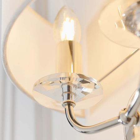 Kinkiet Endon Lighting Nixon 60180 nikiel