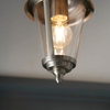 Endon Lighting Lampa zewnętrzna wisząca YG-865-SS stalowy
