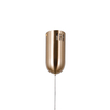 Lampa wisząca Italux Rastia PND-34361-M-HBR-AMB złoty
