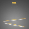 Lampa Ledowe Okręgi No.2 120cm 4k złota Dali