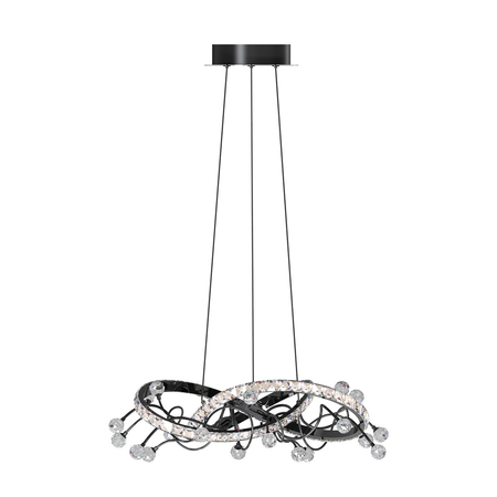 Lampa wisząca Zuma Line MD3481-1S-3BCT MAIA LAMPA WISZĄCA CZARNA/BLACK