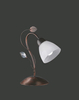 Lampa stołowa Trio 500700128 brązowy