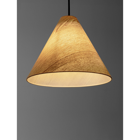 Lampa wisząca Luces Exclusivas BRONTILA LE45382 drewno jasne i ciemne, czarny