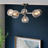 Lampa sufitowa Endon Lighting Allegra 104050 nikiel