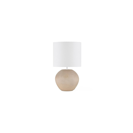 Lampa stołowa Luces Exclusivas ORBEZIA LE45279 beżowy, biały
