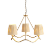 Lampa wisząca Endon Lighting Wriggle 114213 mosiądz