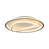 Lampa sufitowa Zuma Line MX3889-1A-3BGT LENS LAMPA SUFITOWA CZARNA-ZŁOTA/BLACK-GOLD