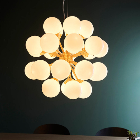Endon Lighting Lampa wisząca 76499 mosiądz