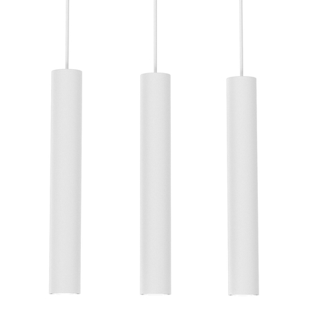 Milagro Lampa wisząca Hudson Biały 3xGU10 MLP8799 BIAŁY