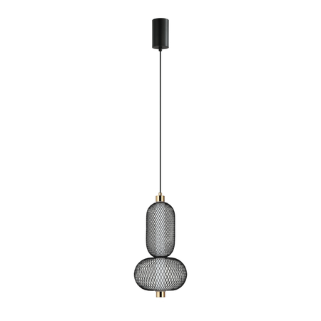 Lampa wisząca Italux Marco PND-84283-2-BK czarny
