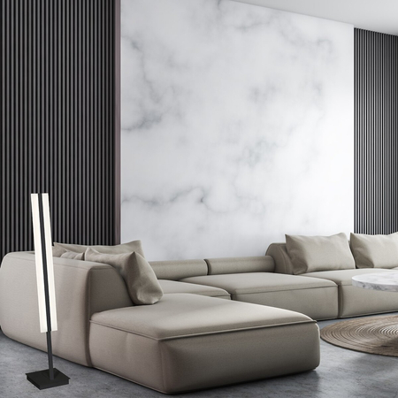 Milagro LAMPA STOJĄCA RAY 36W LED ML171 CZARNY