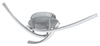 Lampa sufitowa Rabalux Tatjana 3144 srebrny