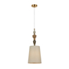 Lampa wisząca Italux Moren PND-84678C-AB Brąz antyczny