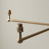 Lampa wisząca Endon Lighting Santiago 108212 mosiądz