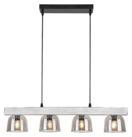 Lampa wisząca Rabalux Cardamom 3120 szary dąb