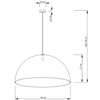 Lampa wisząca Sigma 30146 Sfera 35