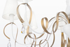 Żyrandol Maytoni ARM010-08-W Intreccio - Biały z dodatkiem złota