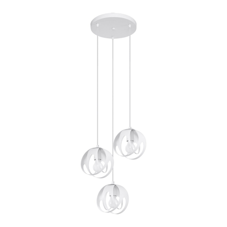 Sollux Lighting Lampa wisząca TULOS 3P czarna SL.1088