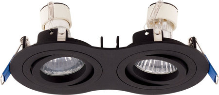 Oprawa wpuszczana Maxlight H0087 czarny/chrom