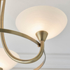 Lampa sufitowa Endon Lighting Cagney CAGNEY-3AB mosiądz
