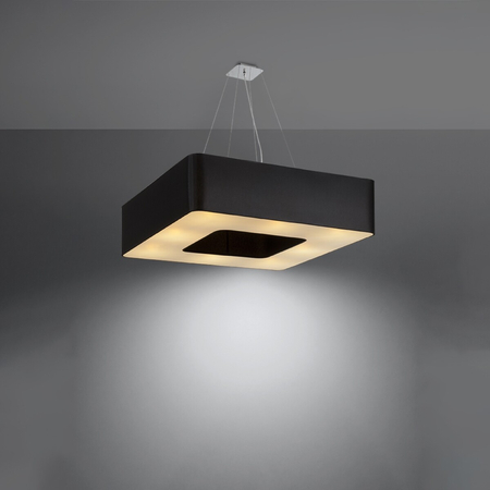 Sollux Lighting Żyrandol URANO 80 czarny SL.0828