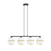 Lampa wisząca MALIA 4 Emibig 1184/4 biały/czarny