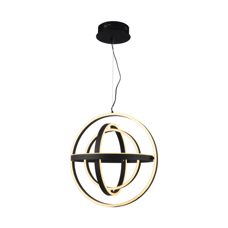 Lampa wisząca TESS Zuma Line MD9203-4-3BD czarny