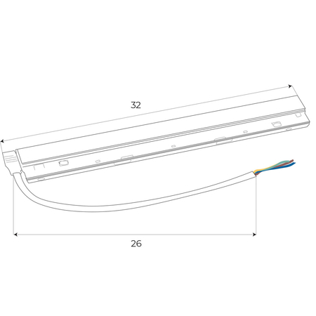 MAXLIGHT MA0005 Zasilacz wewnętrzny 200W do szyn magnetycznych
