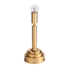 Lampa stołowa Endon Lighting Upton Rechargeable 110461 mosiądz