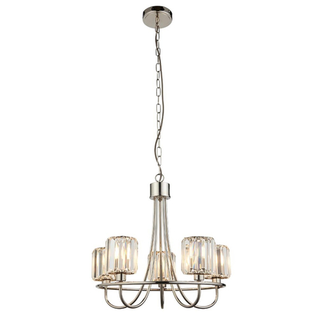 Lampa wisząca Endon Lighting Berenice 104108 nikiel