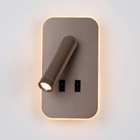 Kinkiet Italux WL-83957-1-CF Kawowy