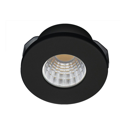 Oczko FILL R 3000K BLACK Azzardo AZ3381 czarny